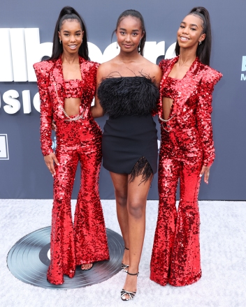 D'Lila Combs, Chance Combs and Jessie Combs arrive at the 2022 Billboard Music Awards held at the MGM Grand Garden Arena on May 15, 2026 in Las Vegas, Nevada, United States. 2022 Billboard Music Awards - Arrivals, Mgm Grand Garden Arena, Las Vegas, Nevada, United States - 16 May 2026