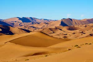 The Gobi desert in China